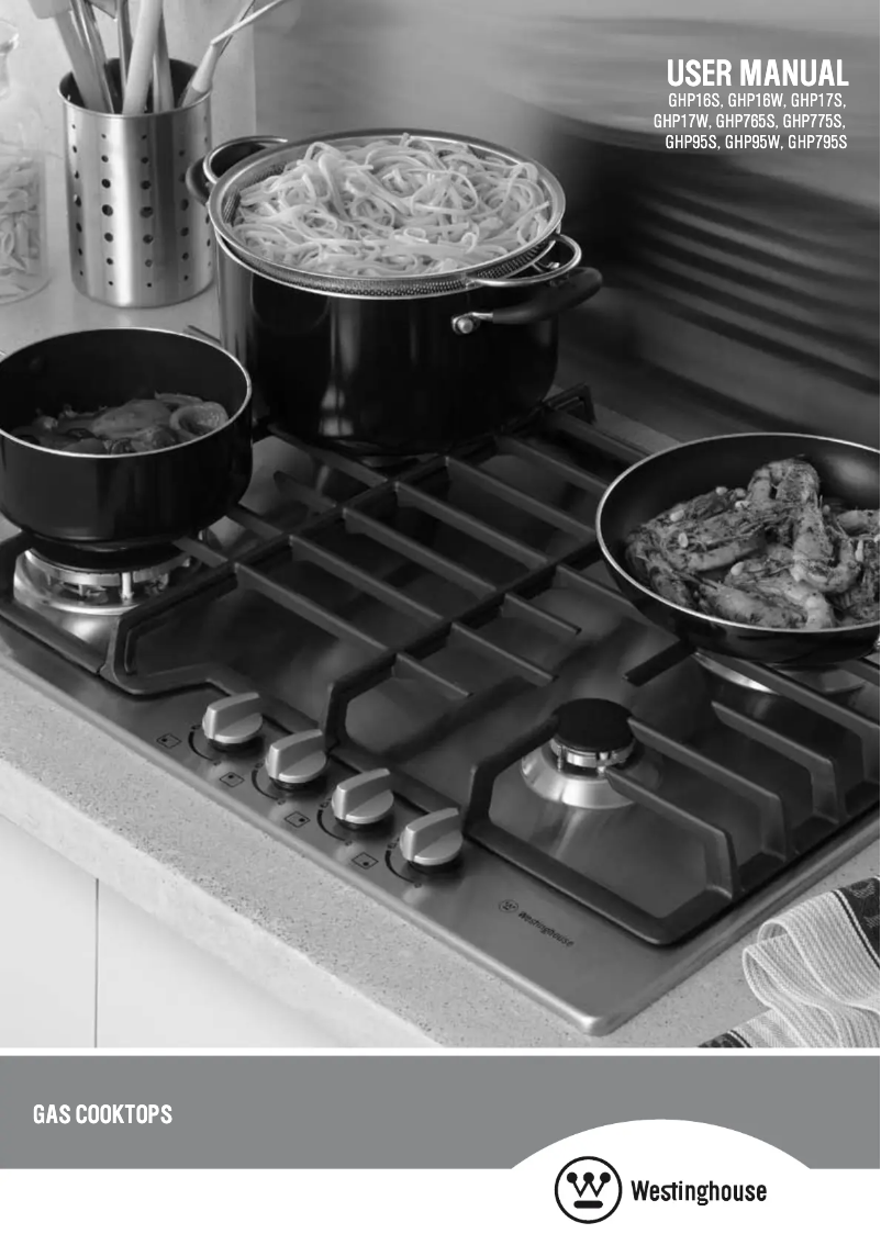 Page n°1 - Manuel utilisateur Westinghouse GHP16