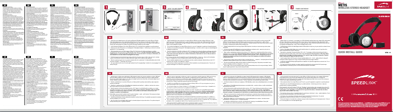 Página 1 del manual Manual de usuario Speed-Link Metic SL-8765