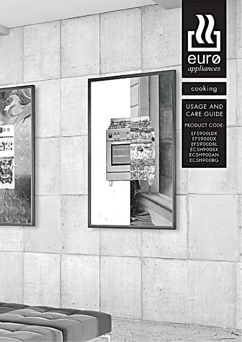 Page n°1 - Manuel utilisateur Euro Appliances ECSH900AN