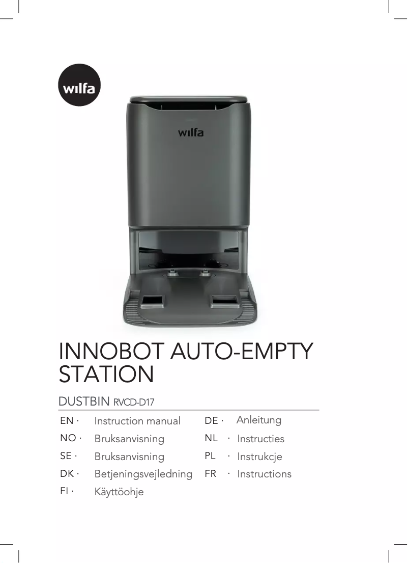 Page n°1 - Manuel utilisateur Wilfa Innobot RVCD-D17