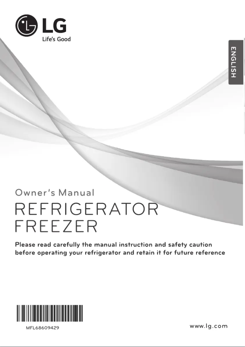 Page 1 de la notice Manuel utilisateur LG GC-D502HLAM