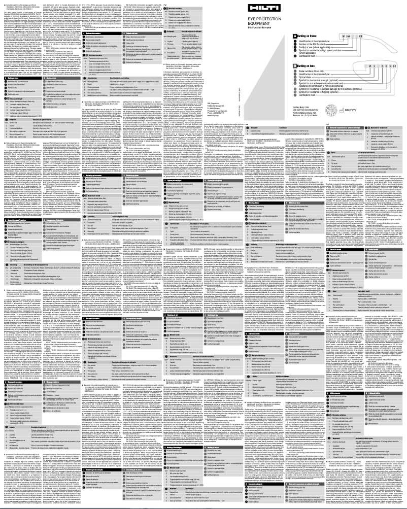 Image de la première page du manuel de l'appareil PP EY-GU R