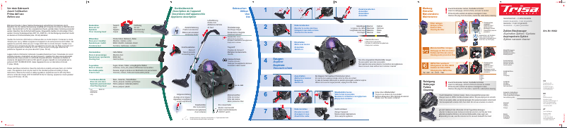 Page n°1 - Manuel utilisateur Trisa TITAN