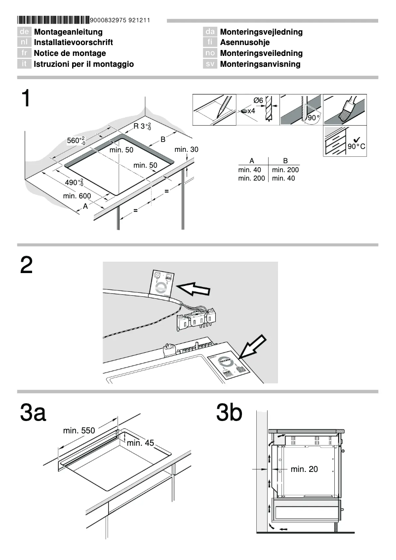 Page n°1 - Manuel utilisateur Bosch HND31PR50