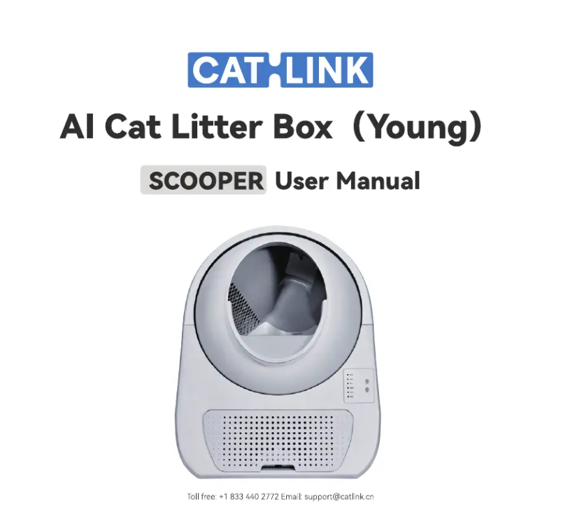 Page 1 de la notice Manuel utilisateur Catlink Scooper Young