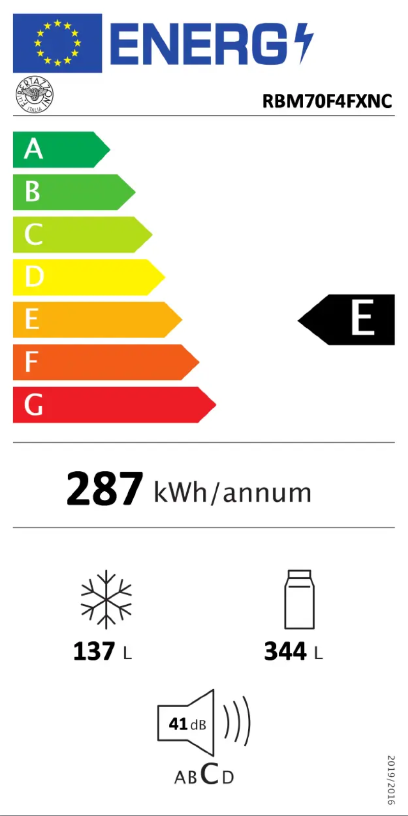 Image de la première page du manuel de l'appareil RBM70F4FXNC