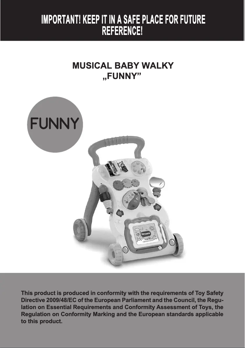 Page n°1 - Manuel utilisateur Chipolino Funny