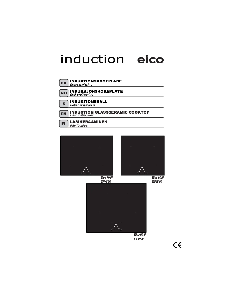 Page 1 de la notice Manuel utilisateur Eico 70 IF