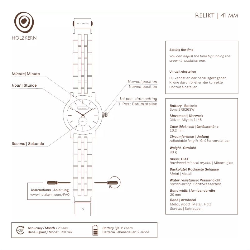 Image de la première page du manuel de l'appareil Mykene
