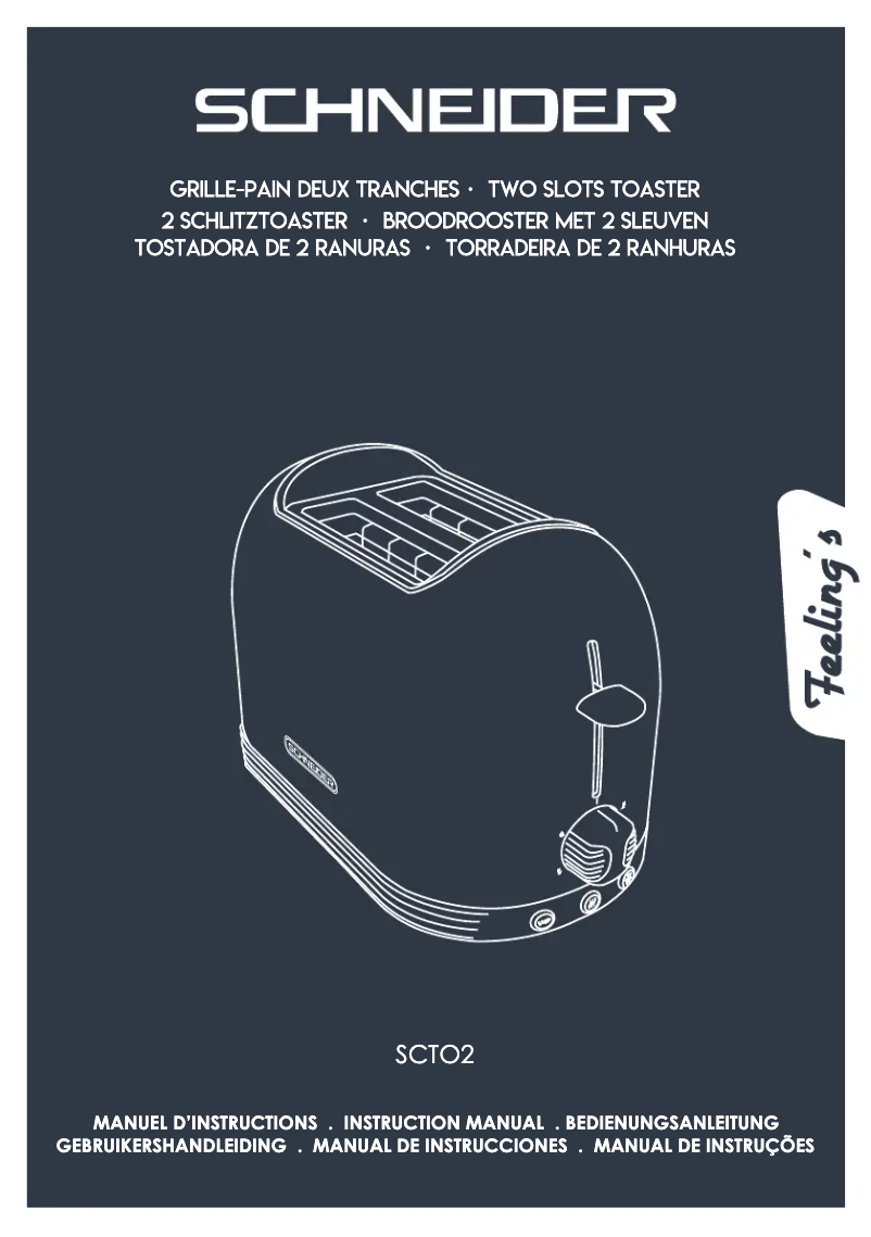 Image de la première page du manuel de l'appareil SCTO2R