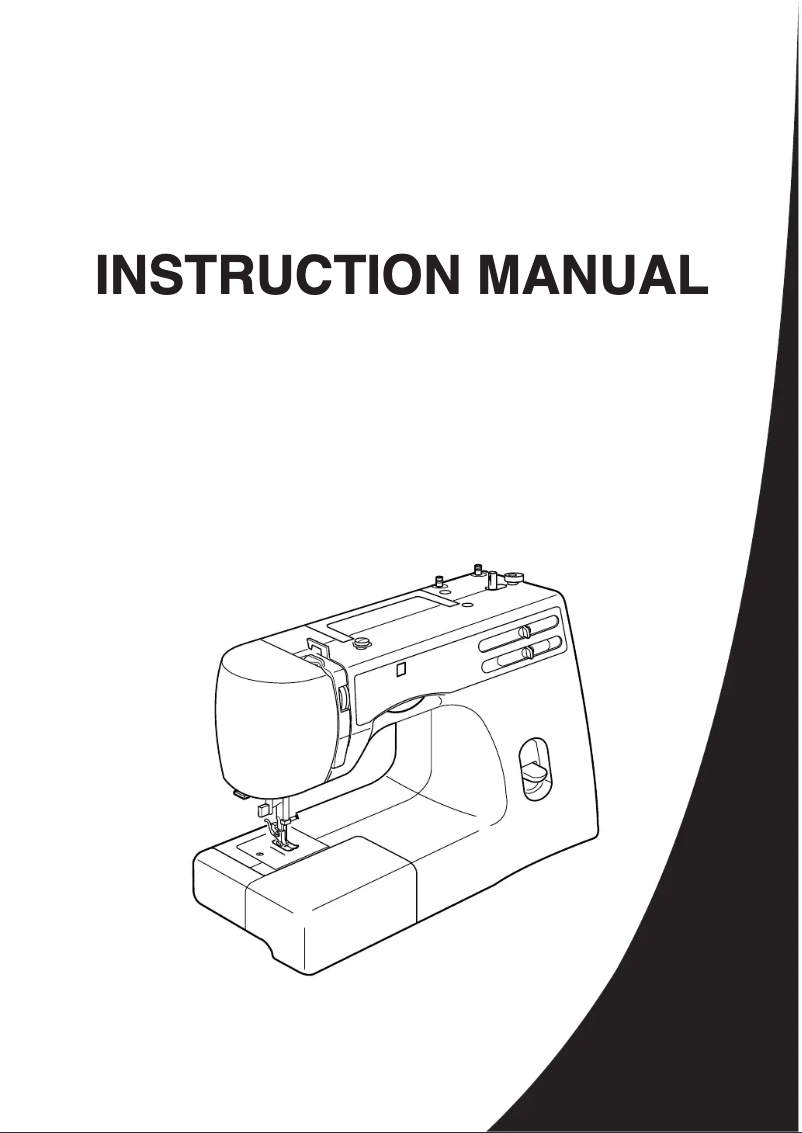 Page 1 de la notice Manuel utilisateur Janome 920