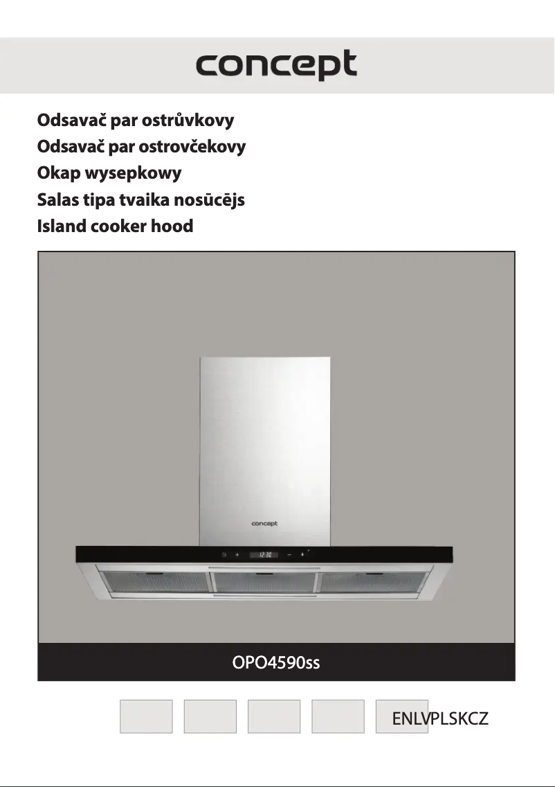 Page 1 de la notice Manuel utilisateur Concept OPO4590SS