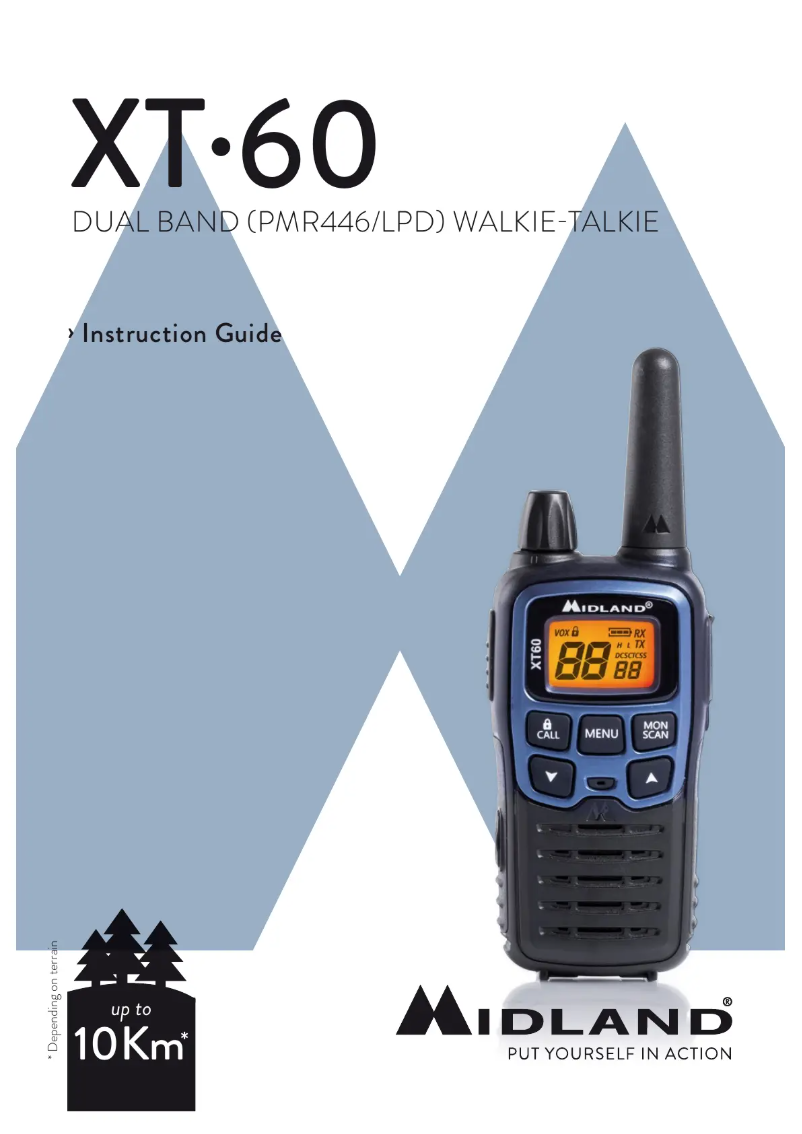 Page n°1 - Manuel utilisateur Midland XT60