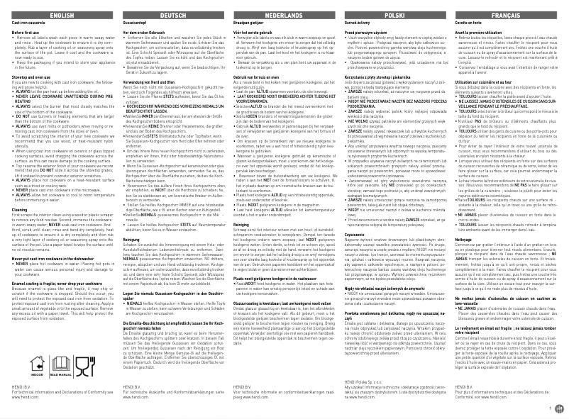 Image de la première page du manuel de l'appareil 626825