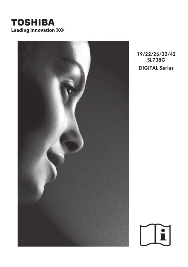 Page 1 de la notice Manuel utilisateur Toshiba 26SL738