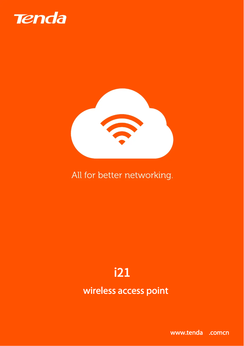 Image de la première page du manuel de l'appareil i21
