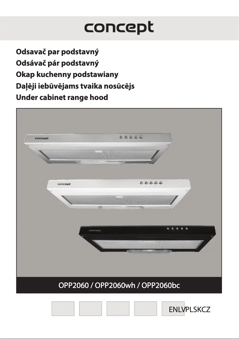 Image de la première page du manuel de l'appareil OPP2060