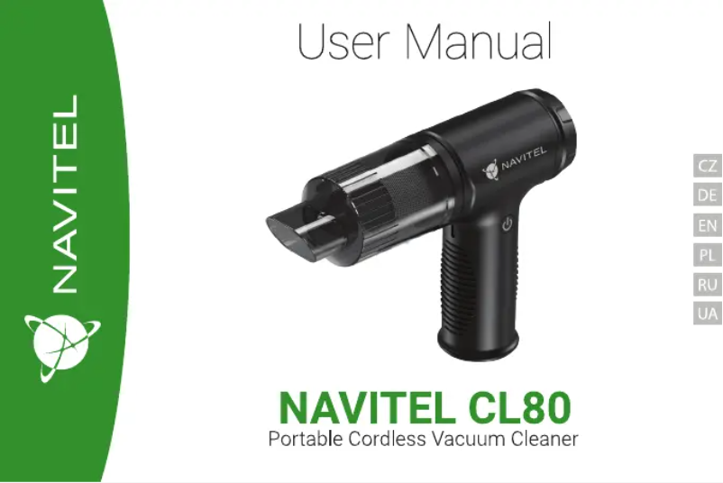 Page 1 de la notice Manuel utilisateur Navitel CL80