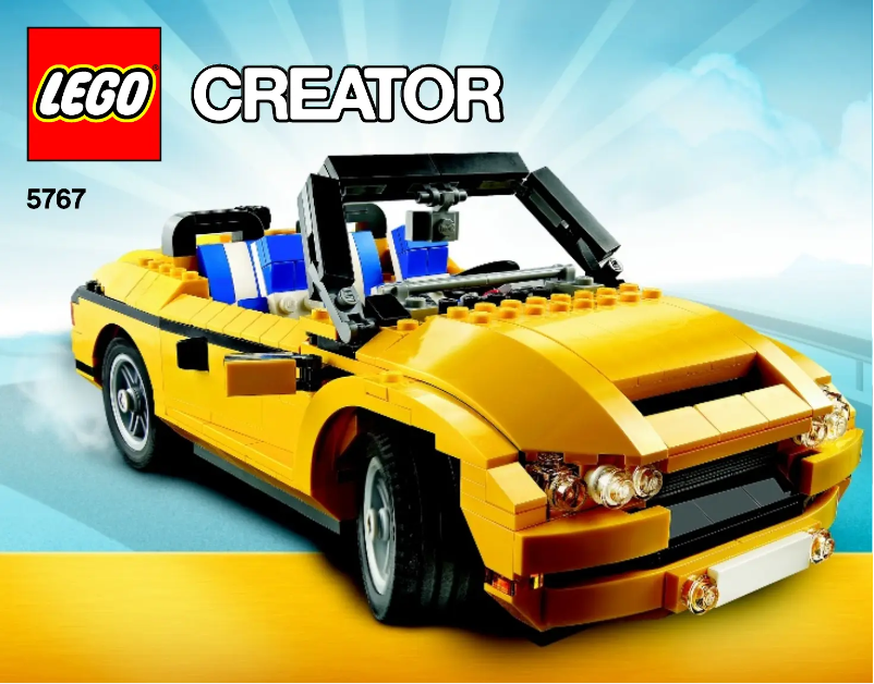 Page 1 de la notice Manuel utilisateur Lego Cool Cruiser