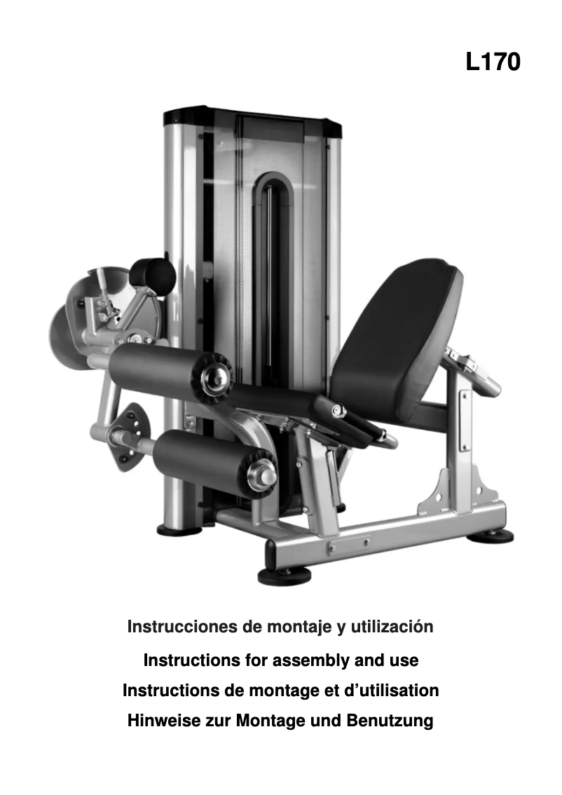 Image de la première page du manuel de l'appareil L170