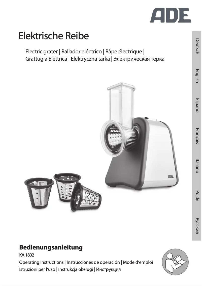 Página 1 del manual Manual de usuario ADE KA 1802