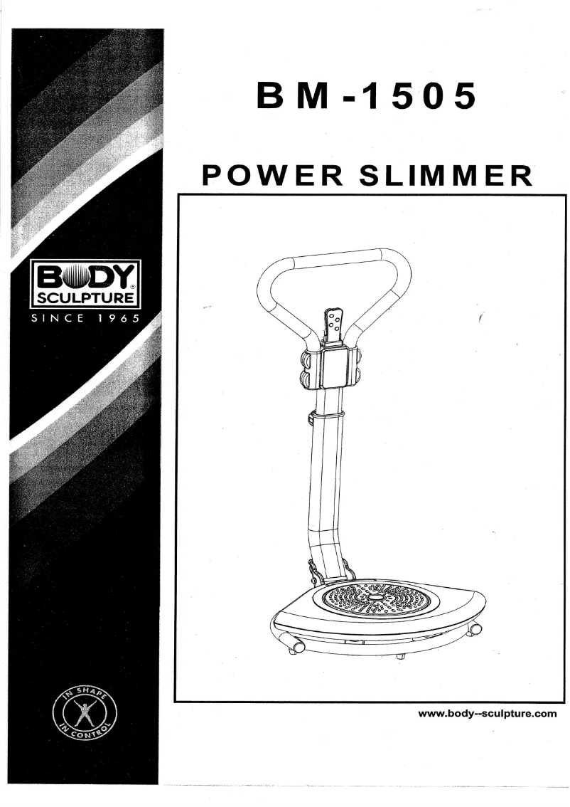 Page n°1 - Manuel utilisateur Body Sculpture BM-1505