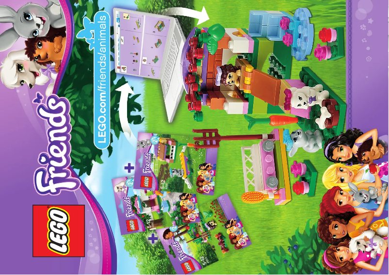 Page n°1 - Manuel utilisateur Lego Bunny's Hutch