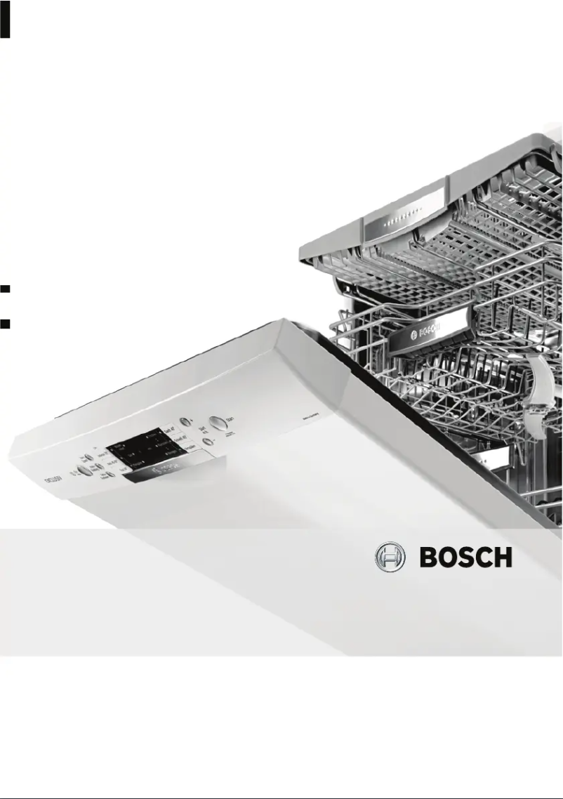 Page 1 de la notice Manuel utilisateur Bosch SGS45N32EU