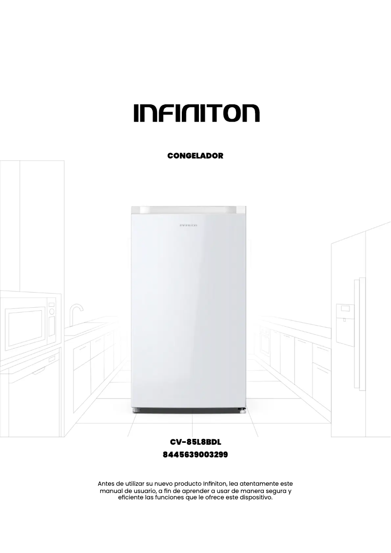 Image de la première page du manuel de l'appareil CV-85L8BDL