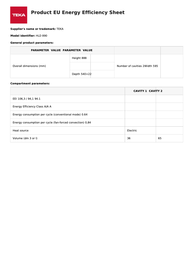 Image de la première page du manuel de l'appareil HLD 890