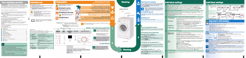 Page 1 de la notice Manuel utilisateur Bosch Classixx 7 WAE24369