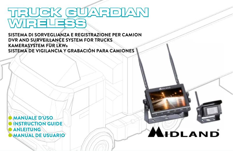 Page n°1 - Manuel utilisateur Midland Truck Guardian