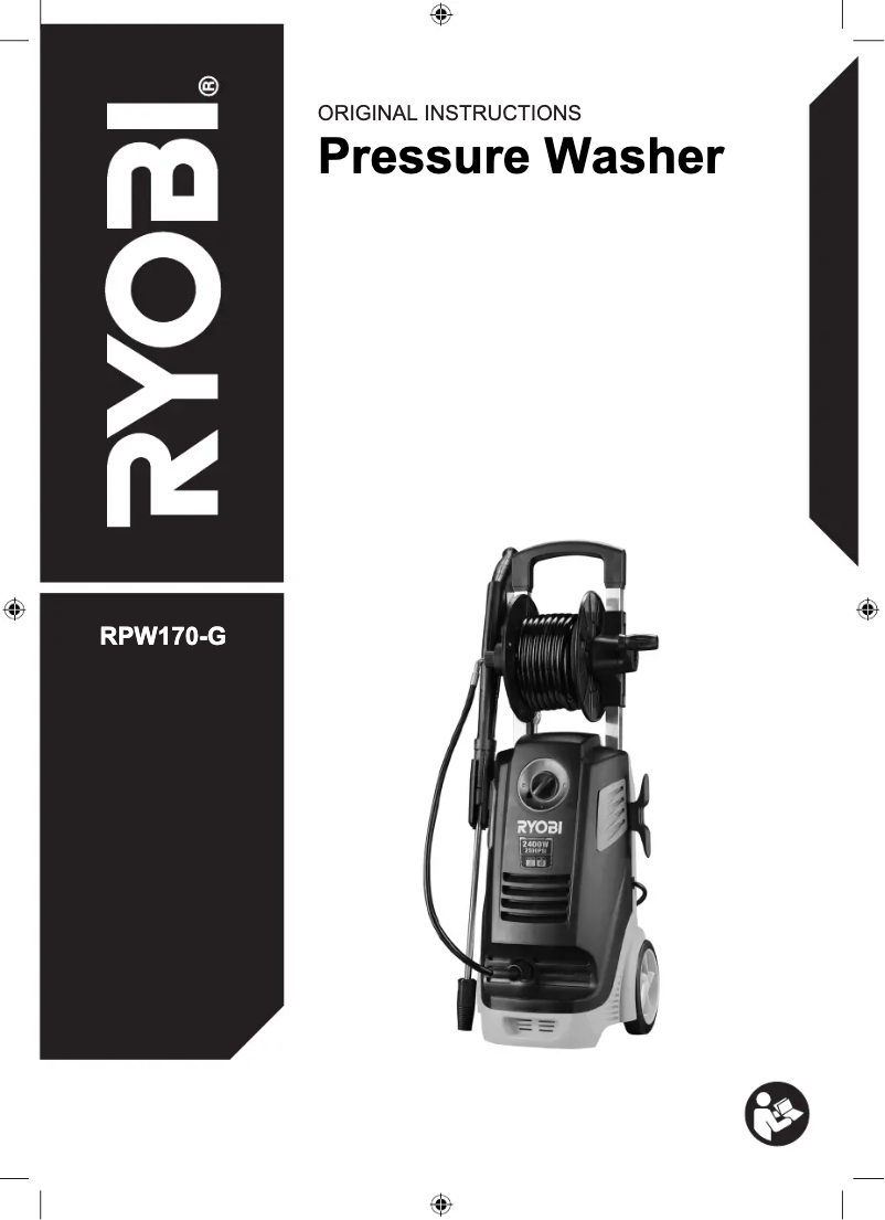Image de la première page du manuel de l'appareil RPW170-G
