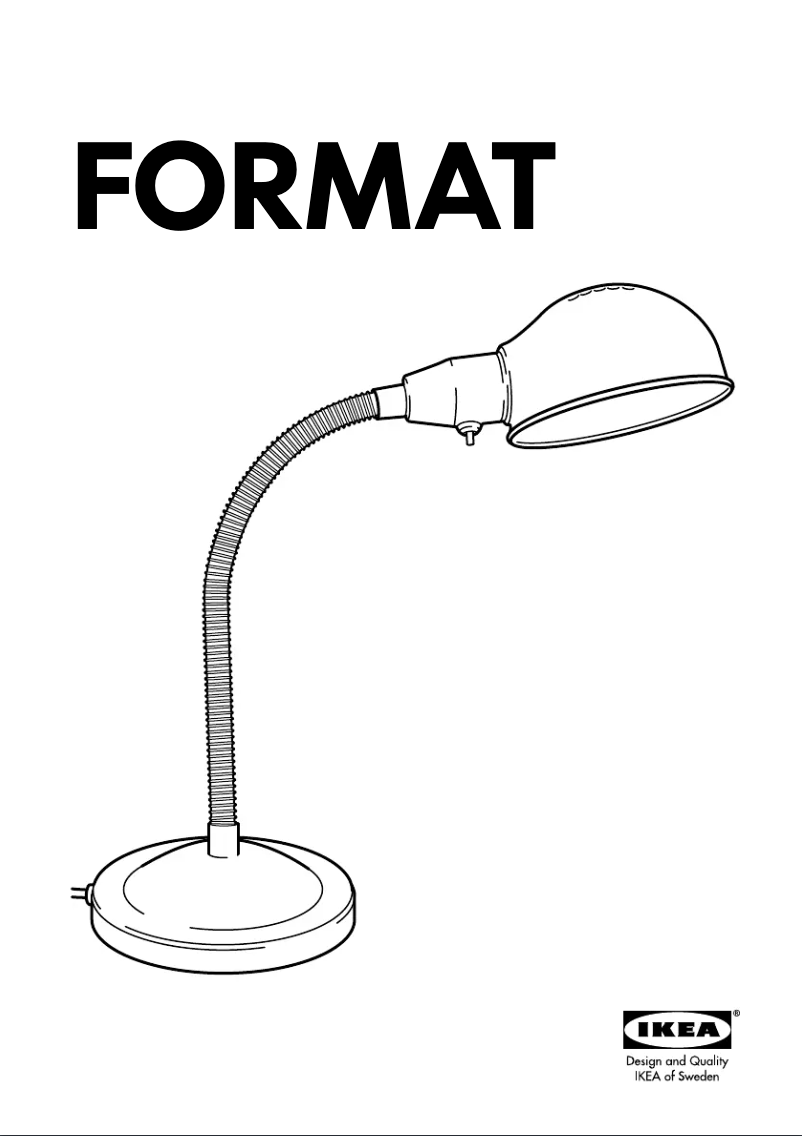 Image de la première page du manuel de l'appareil FORMAT (Desk)