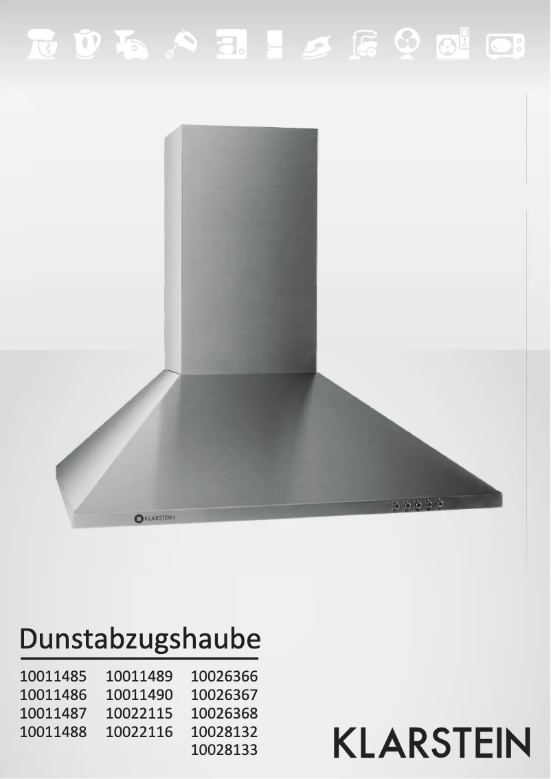 Page 1 de la notice Manuel utilisateur Klarstein 10028133