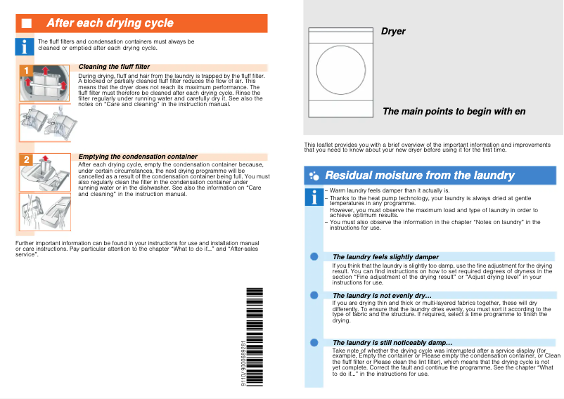 Page 1 de la notice Manuel utilisateur Bosch WTW84160BY