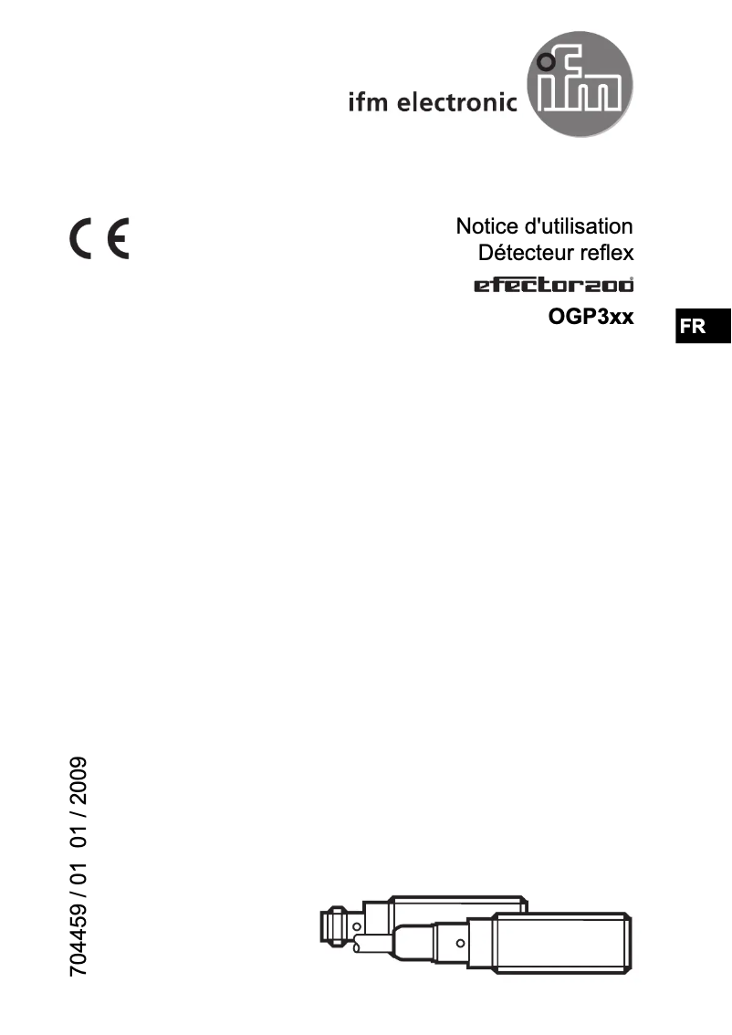 Image de la première page du manuel de l'appareil OGP302