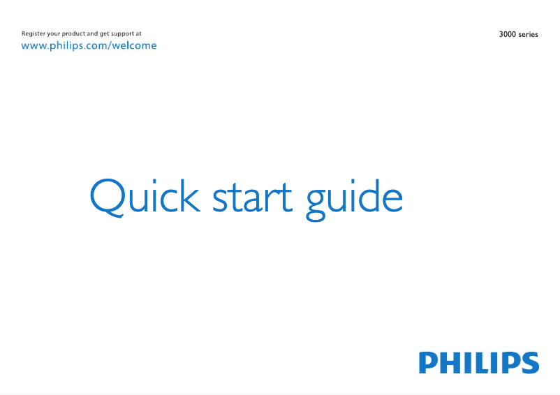 Imagen de la primera página del manual del dispositivo 22PFL3606