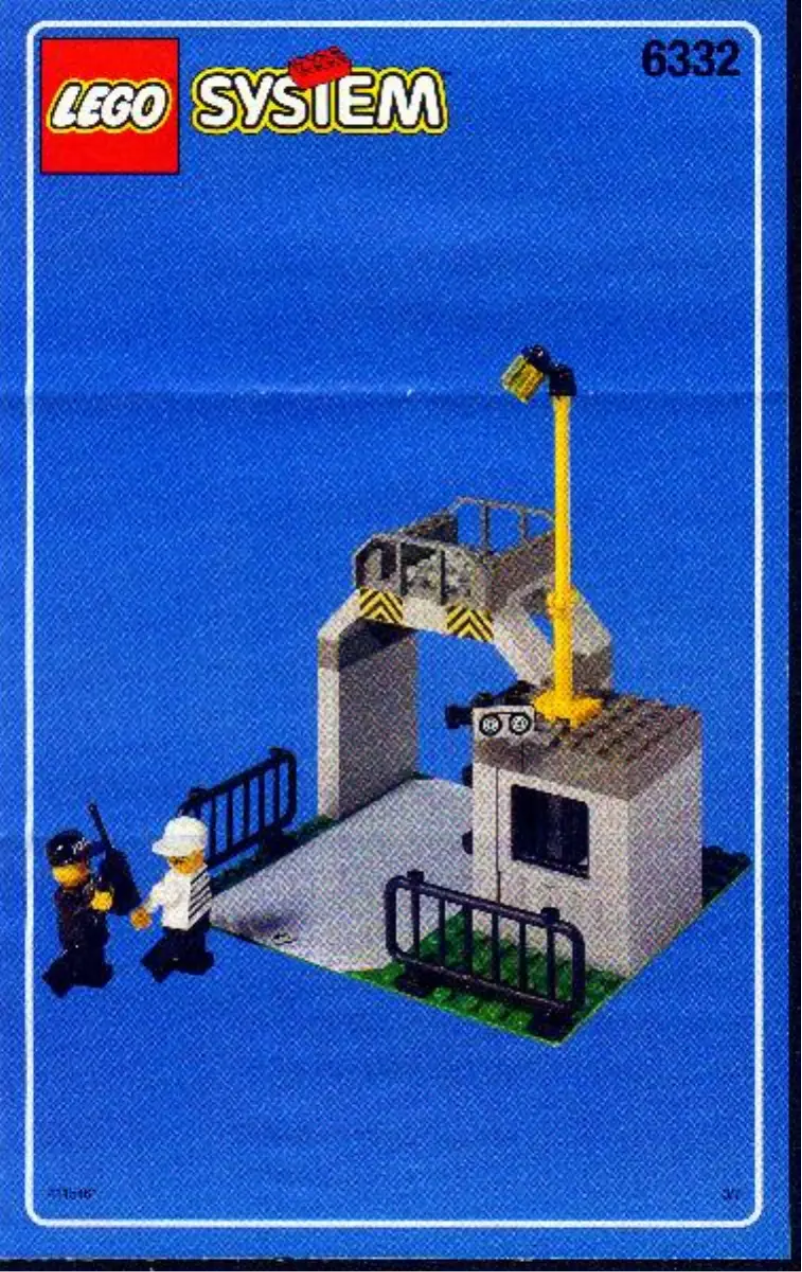 Page 1 de la notice Manuel utilisateur Lego Police Headquarters