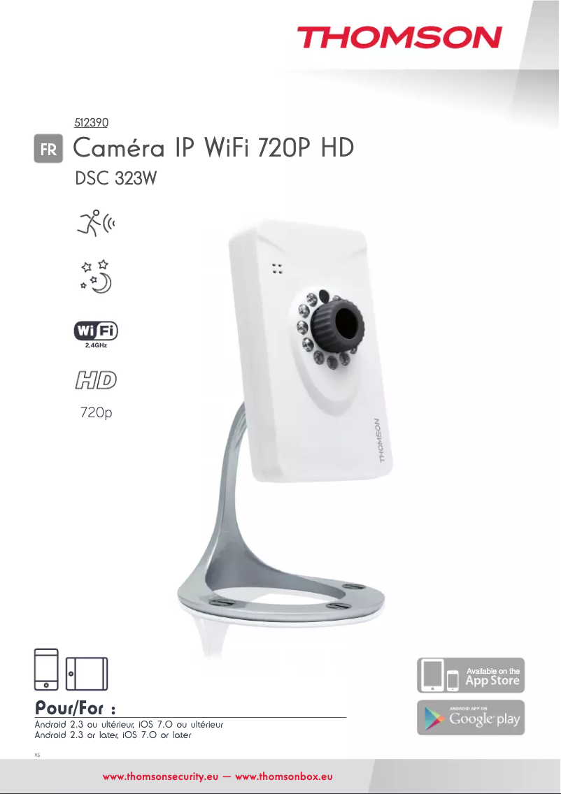 Page n°1 - Manuel utilisateur Thomson 512390_3