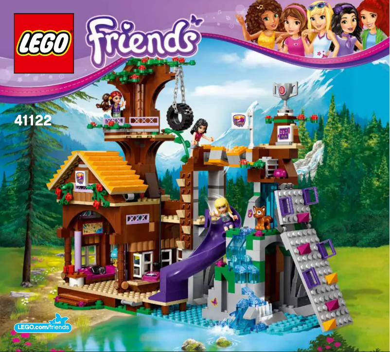 Page 1 de la notice Manuel utilisateur Lego Friends 41122