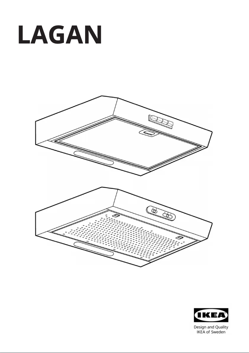 Página 1 del manual Manual de usuario Ikea LAGAN 104.432.19