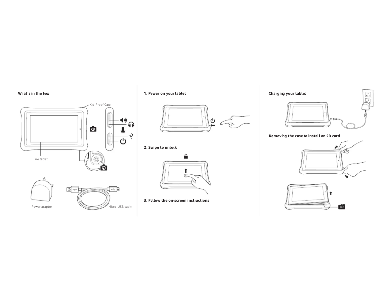 Page n°1 - Manuel utilisateur Amazon Fire 7 Kids Edition