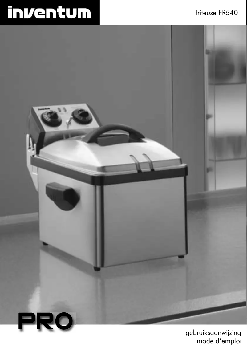 Page 1 de la notice Manuel utilisateur Inventum FR540PRO
