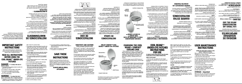 Page 1 de la notice Manuel utilisateur Conair FP01