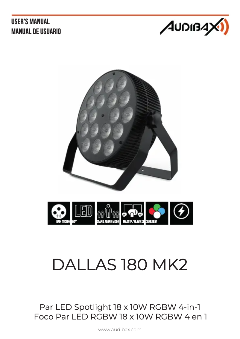 Image de la première page du manuel de l'appareil Dallas 180 MK2