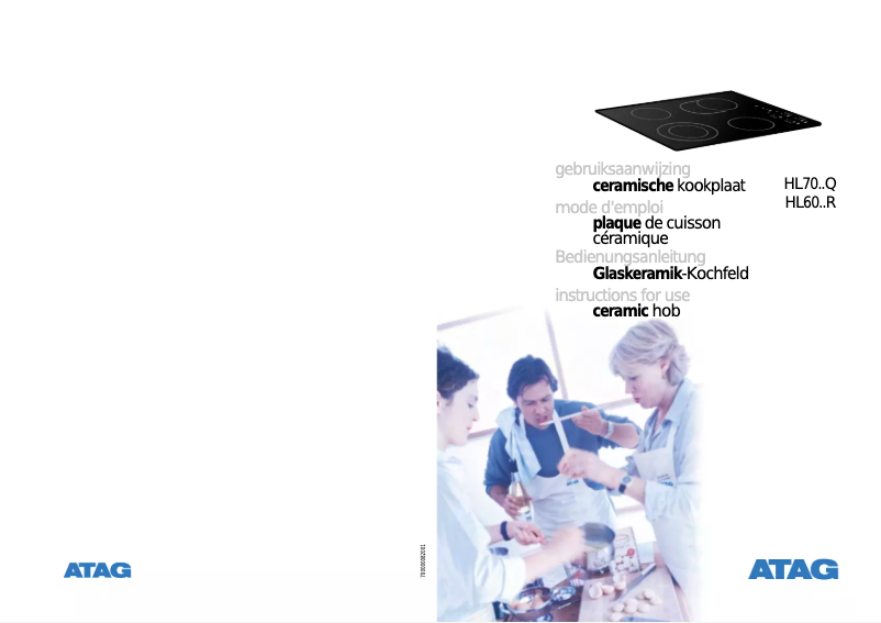 Page n°1 - Manuel utilisateur Atag HL70Q