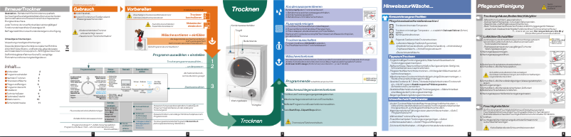 Page n°1 - Manuel utilisateur Siemens WT46E380FG