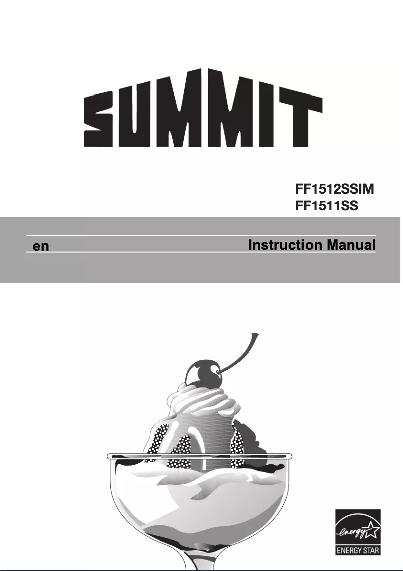 Page n°1 - Guide d'installation Summit FF1511