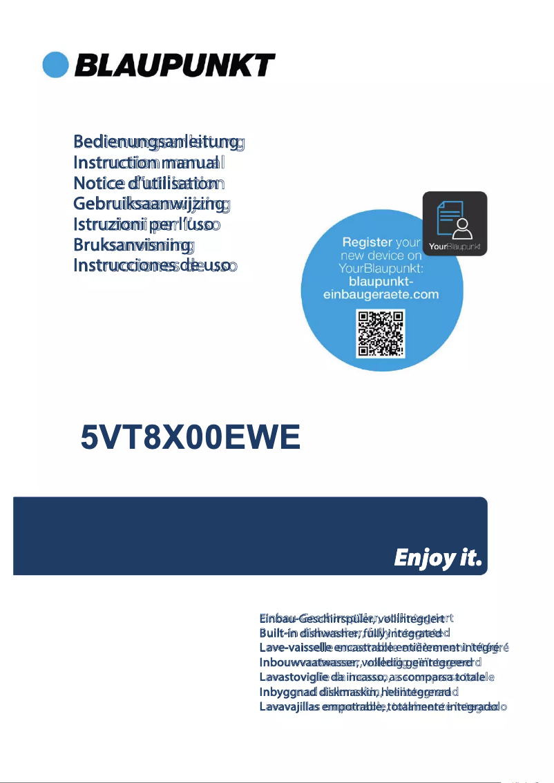 Image de la première page du manuel de l'appareil 5VT 8X00EWEGB